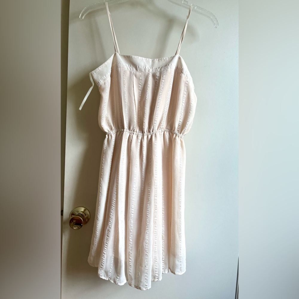 Beautiful champagne summer mini dress xs